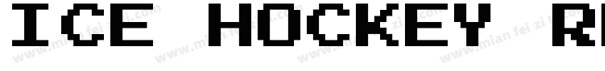 Ice Hockey Regular字体转换